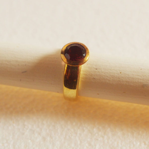 Rubin Ring, Gold – Bild 2
